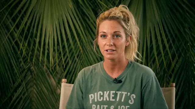 Rae Ann in a Pickett’s Bait and Ice T-shirt